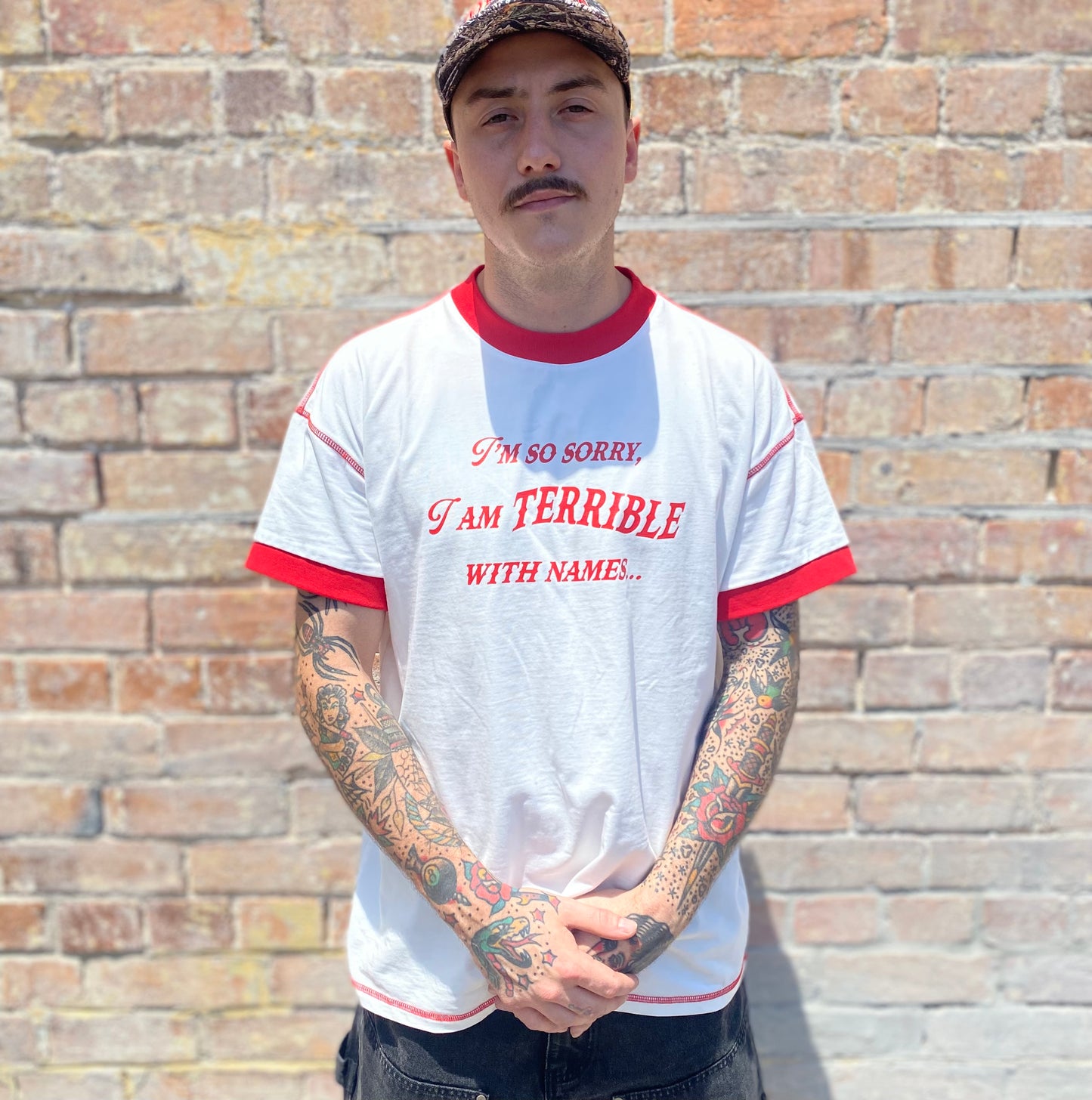 'Unforgettable' Ringer Tee